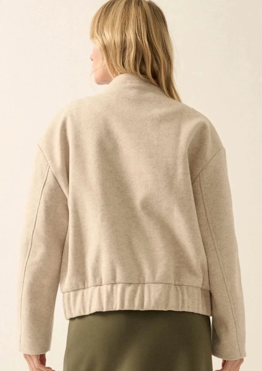 Wesley Woven Bomber Jacket