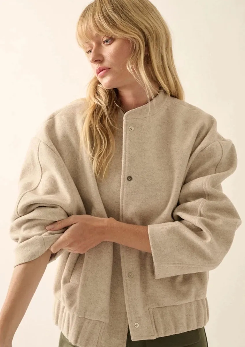Wesley Woven Bomber Jacket