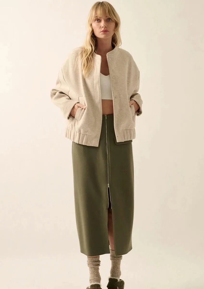 Wesley Woven Bomber Jacket