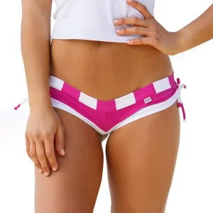 Wicked Weasel Sexy Sailor Stripe - Cheeky Booty Shorts (576) Women's Clothing