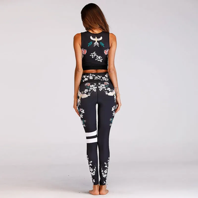 Women Gym Two Piece Set