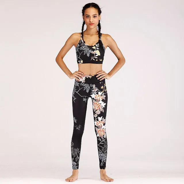 Women Gym Two Piece Set