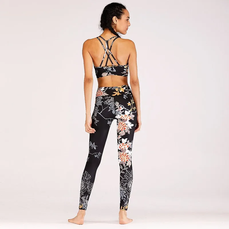 Women Gym Two Piece Set