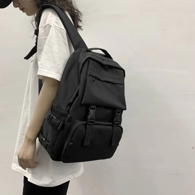 Women's & Men's & Trendy Cool Fashion Simple Trend Backpacks