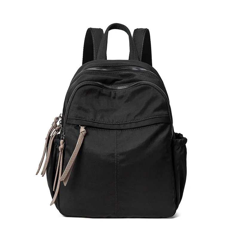Women's Easy To Match Fashion Oxford Cloth Simple Korean Style Backpacks