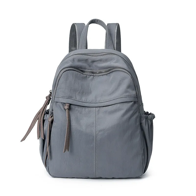 Women's Easy To Match Fashion Oxford Cloth Simple Korean Style Backpacks