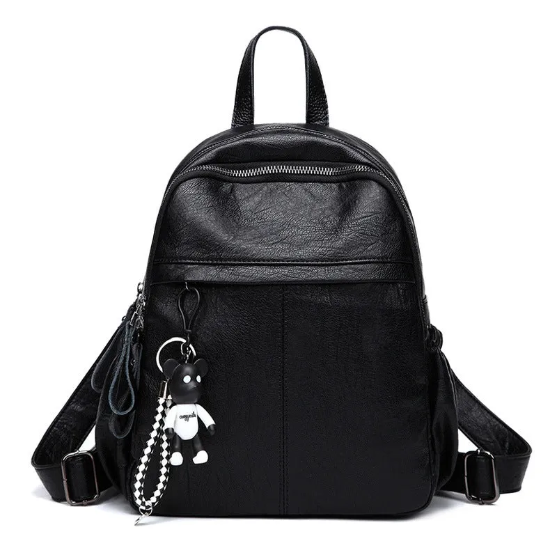 Women's Easy To Match Fashion Oxford Cloth Simple Korean Style Backpacks