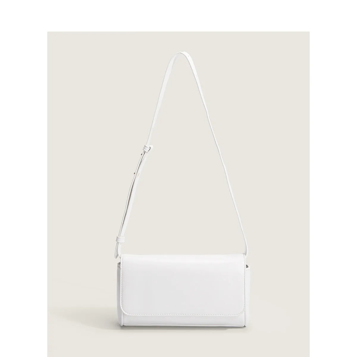 Women's Korean Simple Solid Color Soft Surface Shoulder Bags