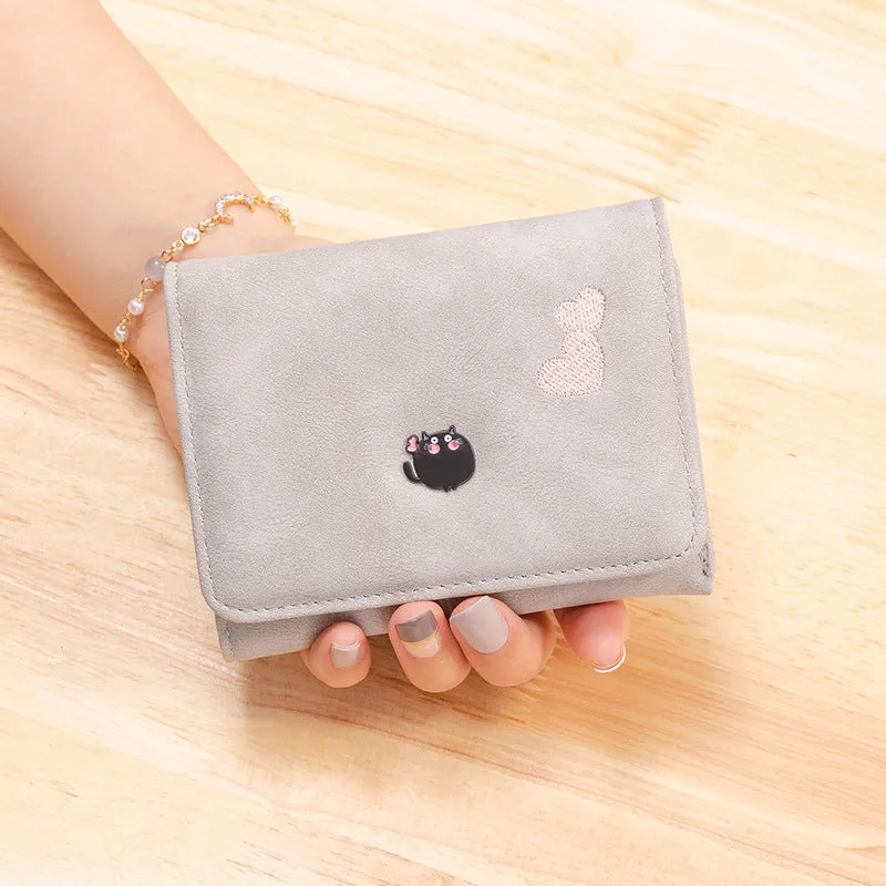 Women's Korean Style Fashionable Cute Fashion Simple Ladies Wallets