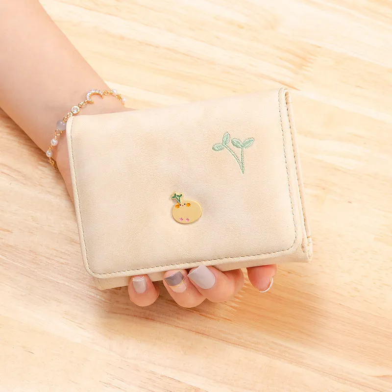 Women's Korean Style Fashionable Cute Fashion Simple Ladies Wallets