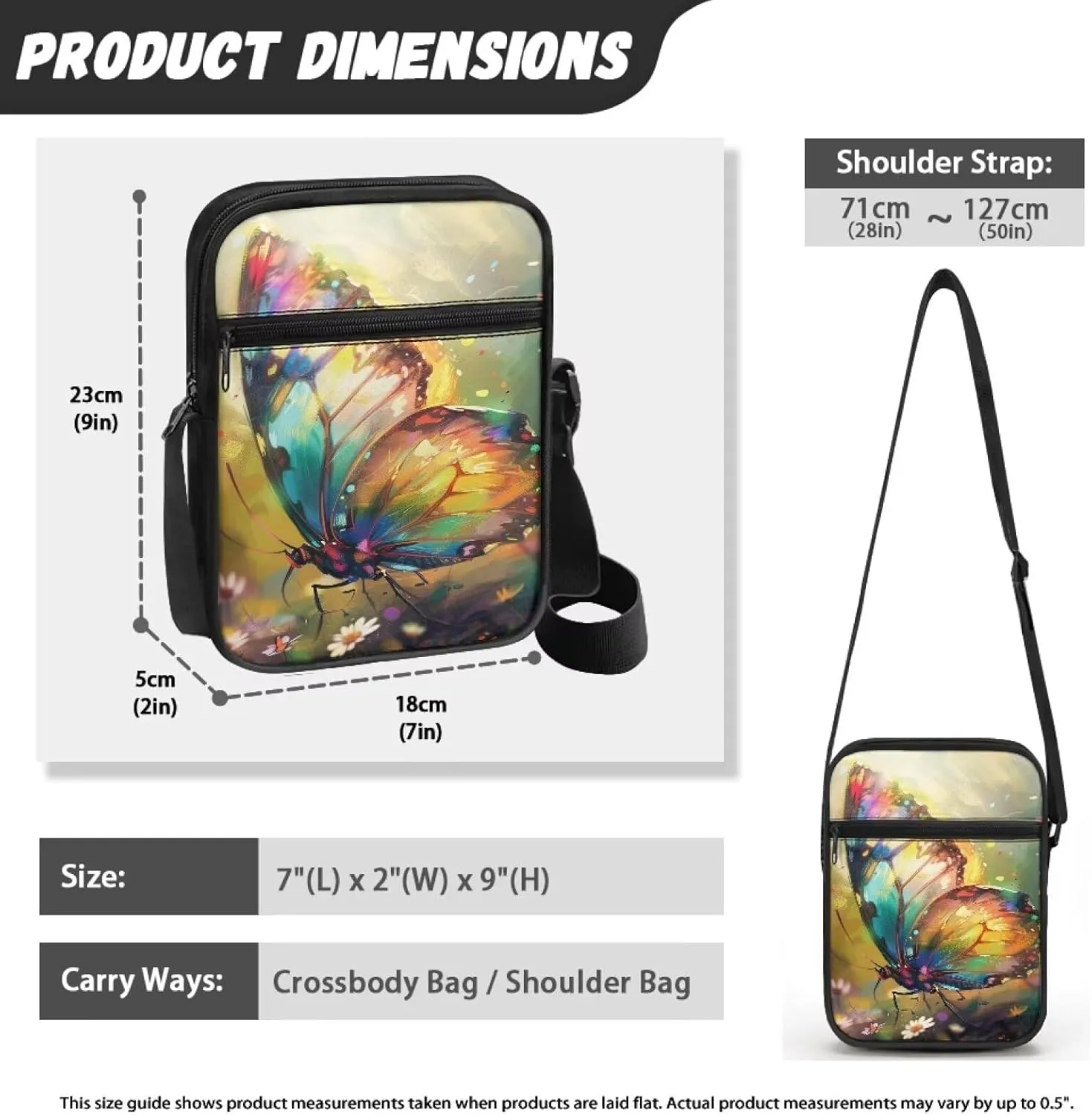 Womens Messenger Bag Small Crossbody Bags Phone Purse Wallet for Outdoor Hiking Sports