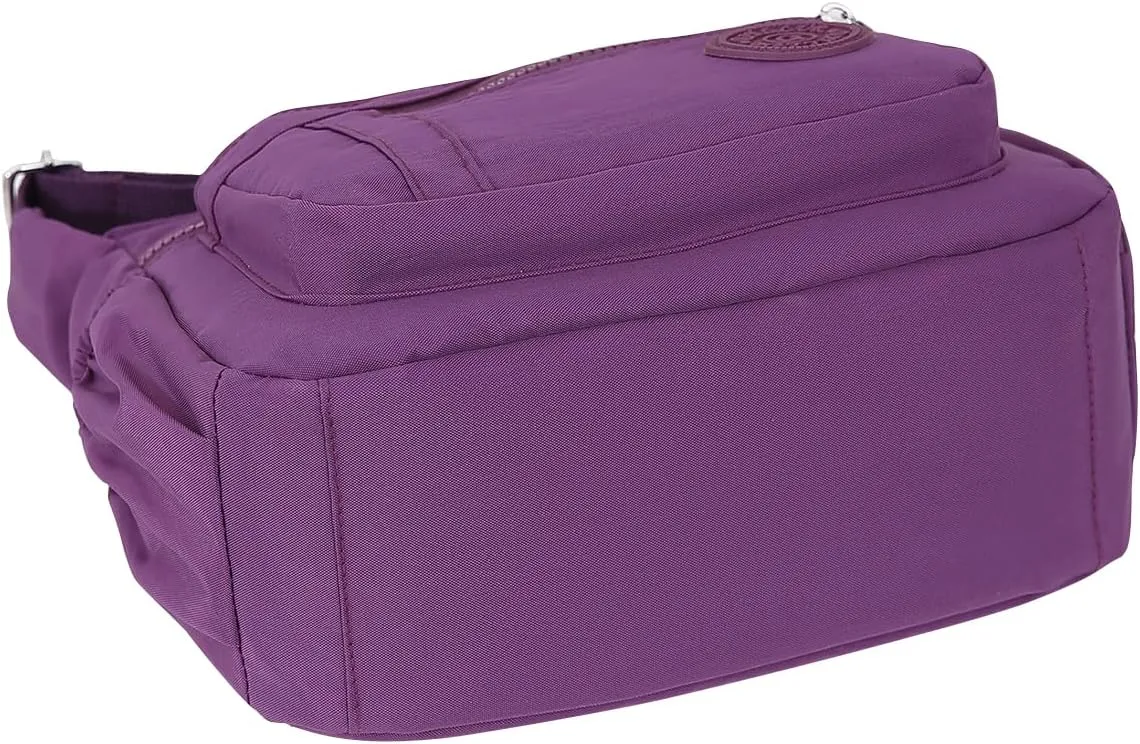 Women's Multi-Pocket Shoulder Bag, Nylon