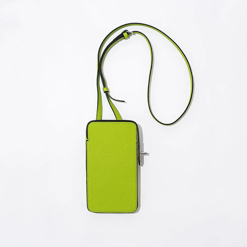 Women's Palm Print Genuine Leather Box Simple Solid Bags