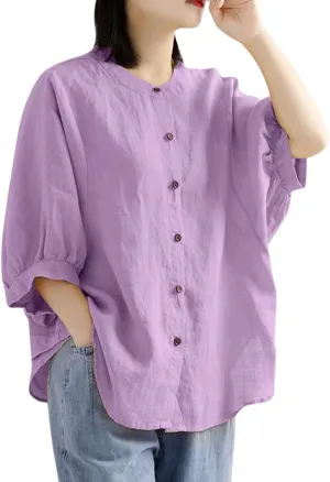 Womens Plus Size Tops Crochet Eyelet Casual Tunic Tops V Neck Boho Blouses Hollow Out Shirt 2025 Summer Trendy Outfits