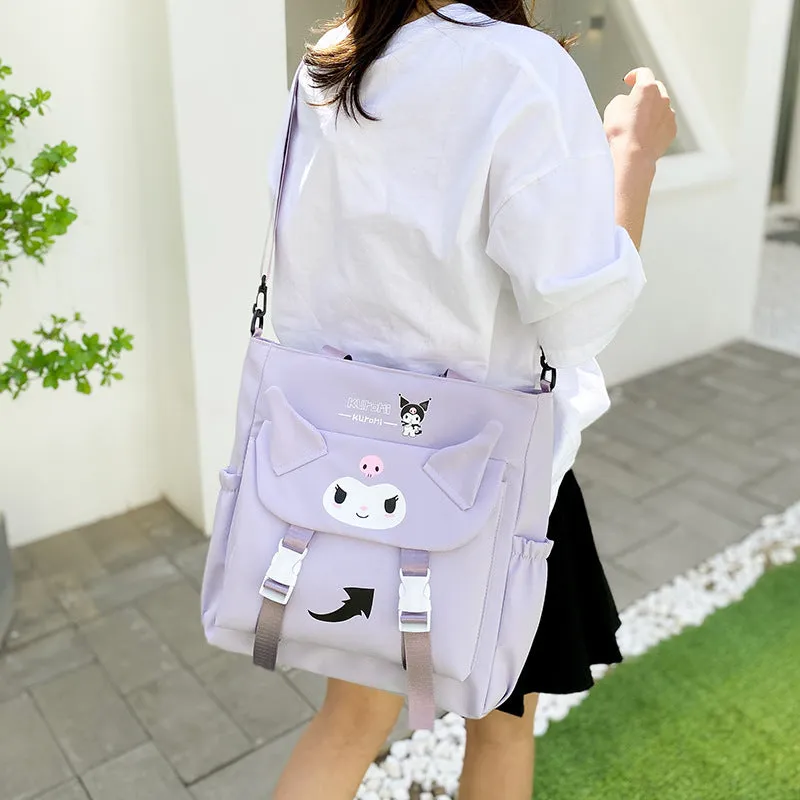Women's Simple Fresh Fashion College Class Tuition Shoulder Bags