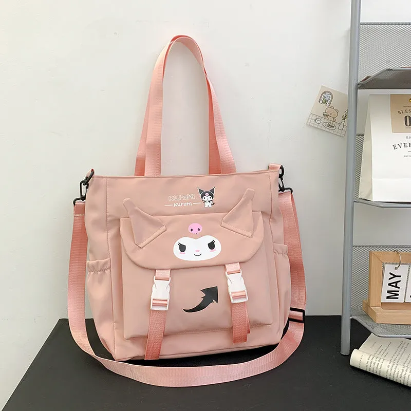 Women's Simple Fresh Fashion College Class Tuition Shoulder Bags