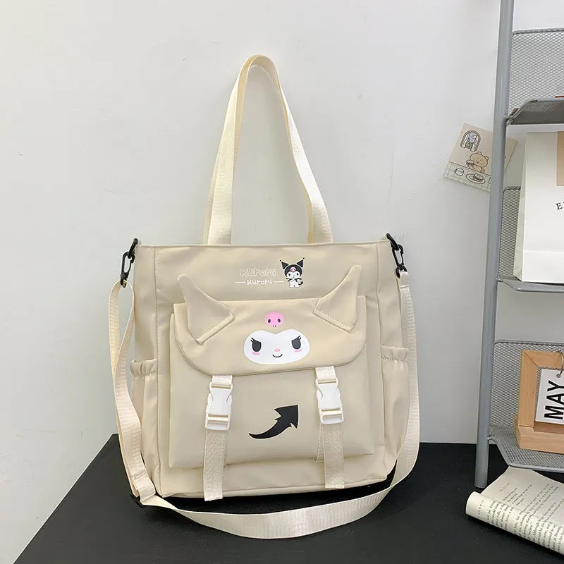Women's Simple Fresh Fashion College Class Tuition Shoulder Bags