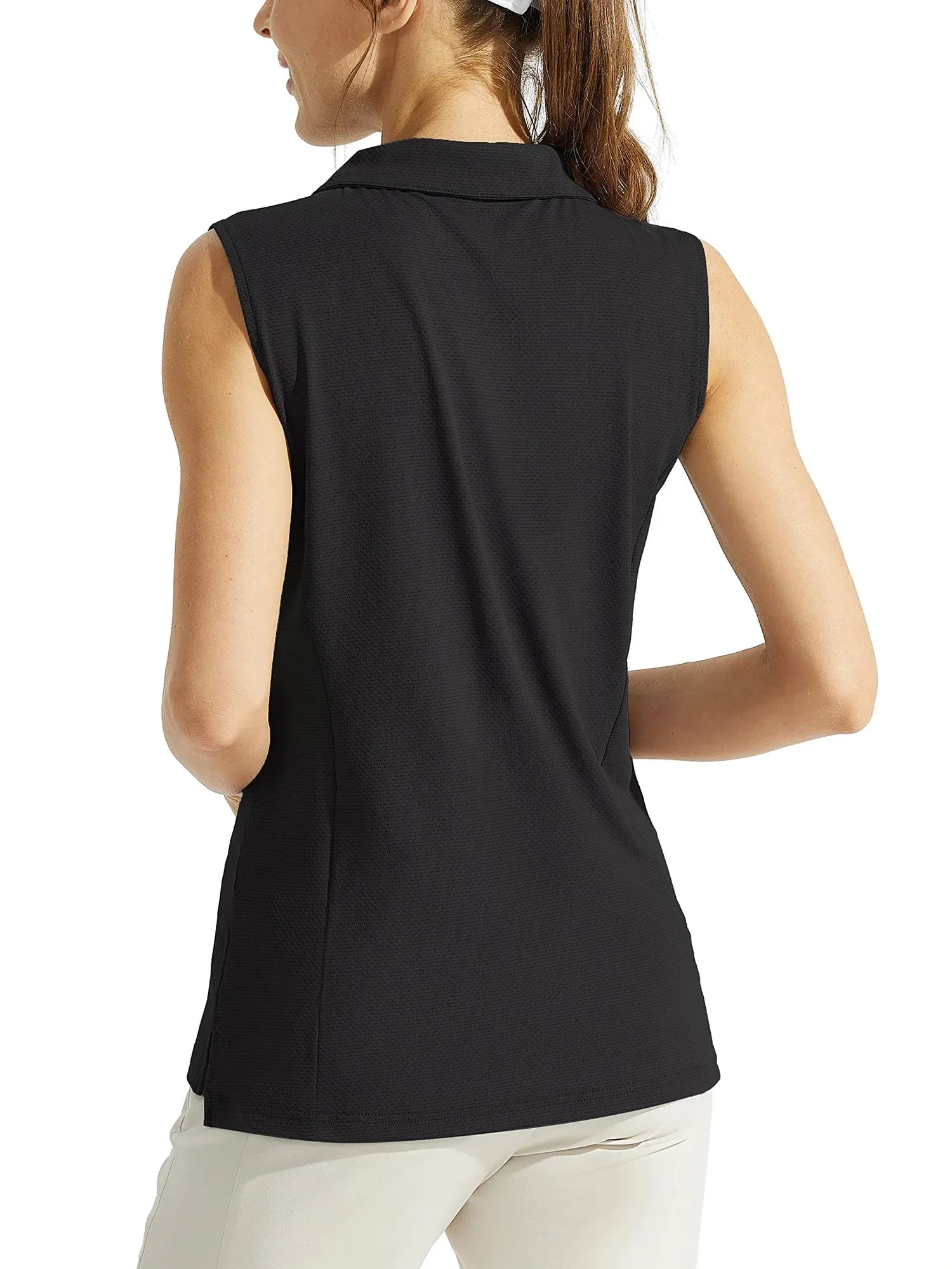 Women's Sleeveless Quick-Dry Golf Tops for Outdoor Sports
