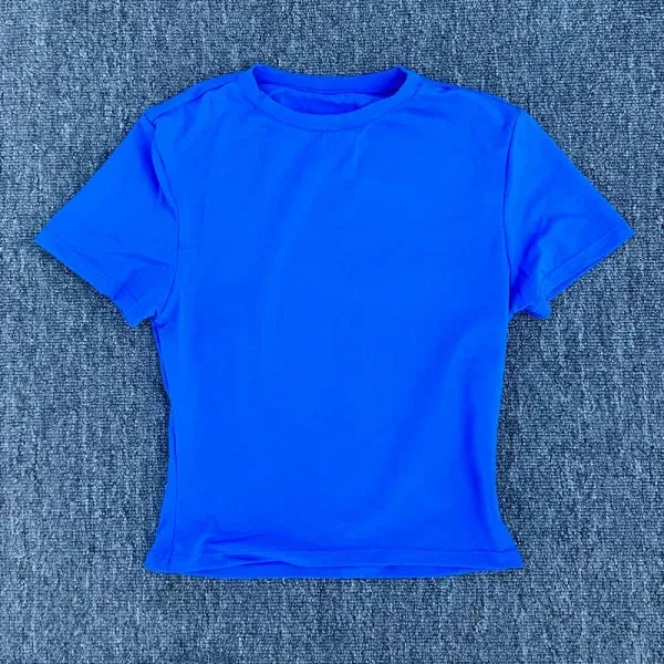 Women's Tight-Fit Sports T-Shirt - Quick-Dry Yoga & Running Tee