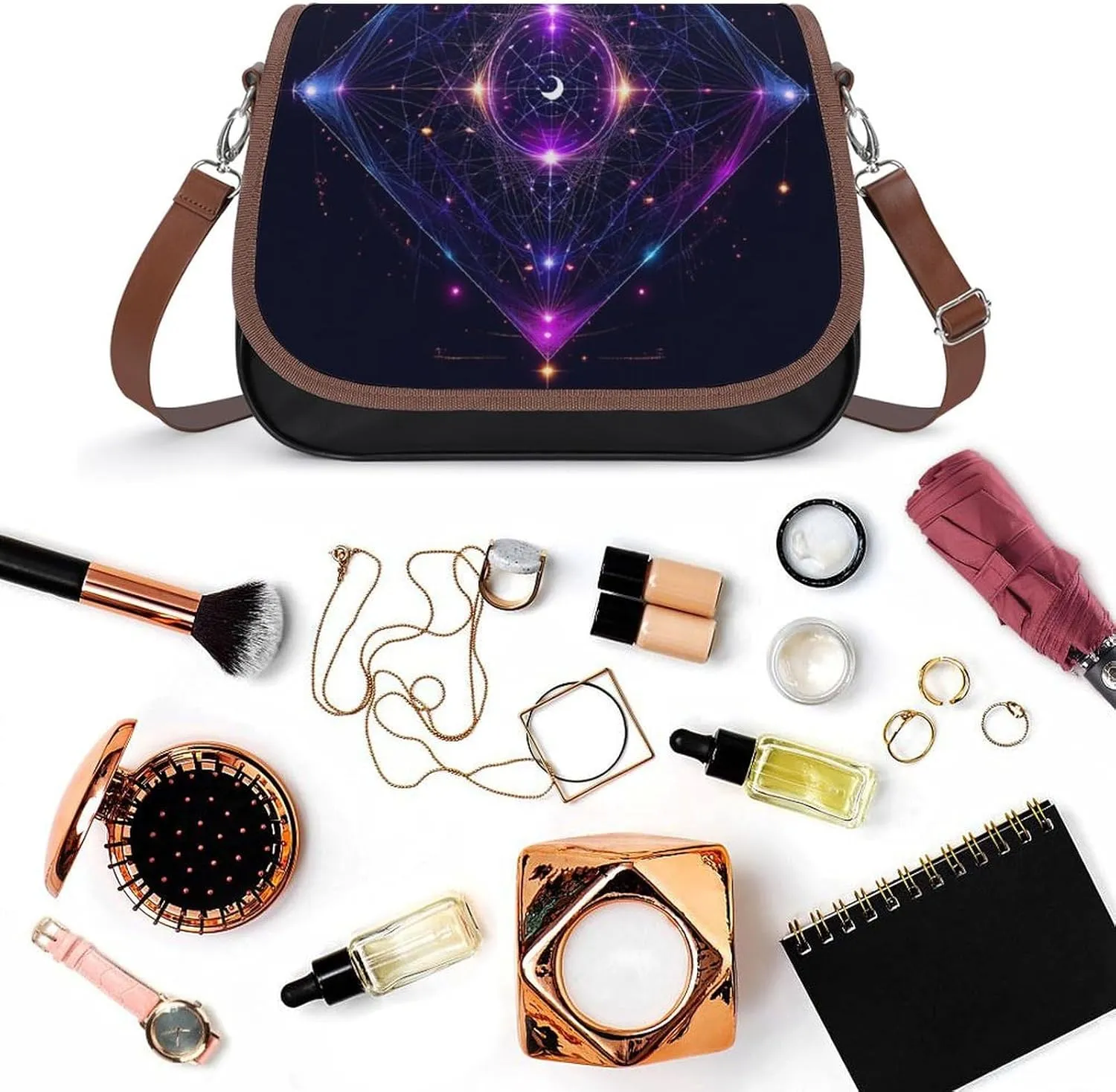Women's Trendy Handbag Versatile Crossbody Purse With Large Capacity