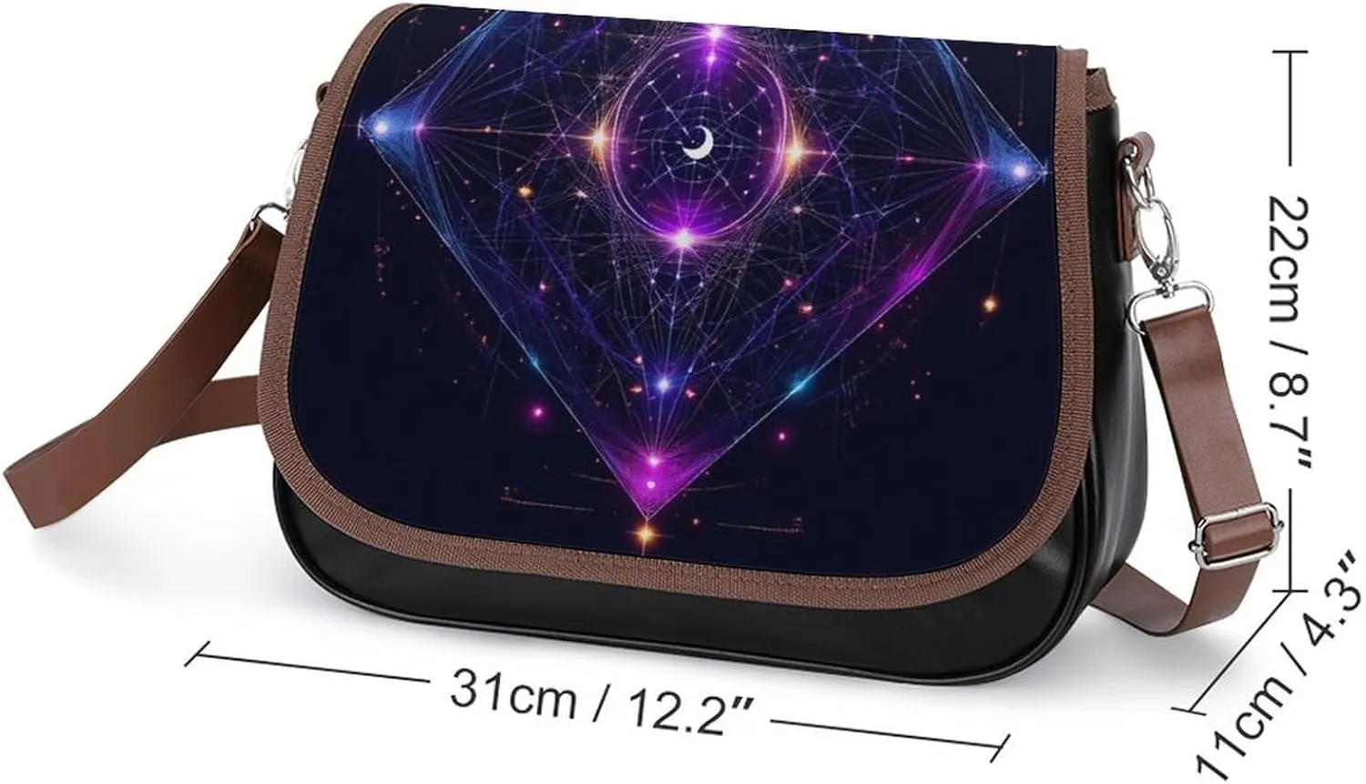 Women's Trendy Handbag Versatile Crossbody Purse With Large Capacity