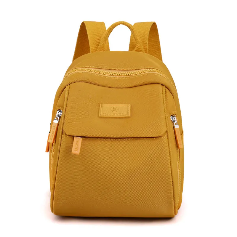 Women's Trendy Waterproof Nylon Cloth Large Capacity Backpacks