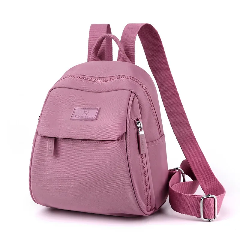 Women's Trendy Waterproof Nylon Cloth Large Capacity Backpacks
