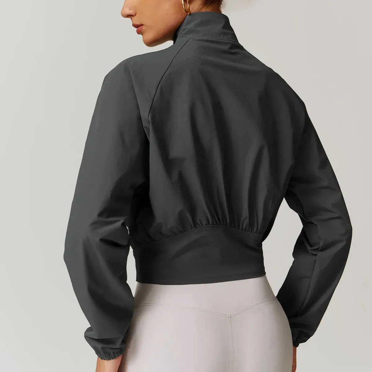 Women's Ultralight Sports Jacket - Quick Dry &amp; Windproof for Running and Yoga