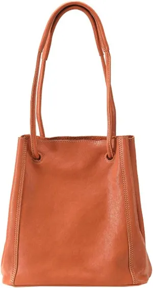 Womens Vintage Genuine Leather Tote Bag Large Bucket Shoulder Satchel Work Purses Top Handle Handbags Set 2pcs