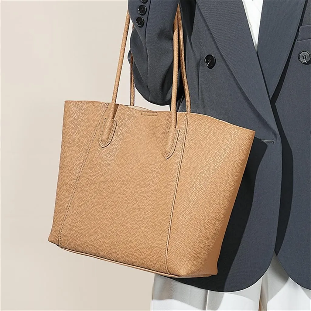 Work Commuter Tote Bag Large Capacity Temperament Shoulder Bag Crossbody Large Bag Armpit Bag Tote Bag