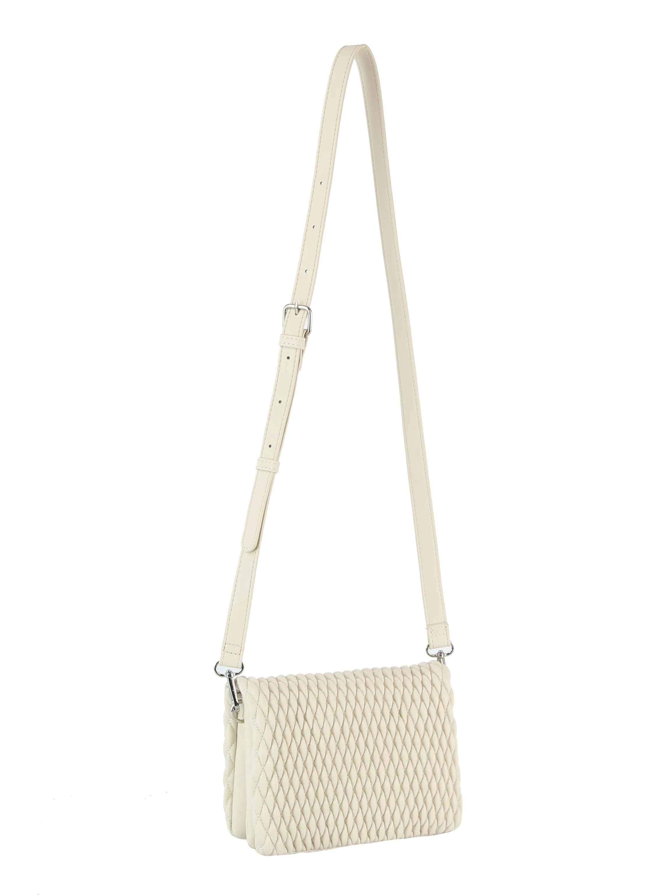Woven Lightweight Leather Crossbody Bags for Women
