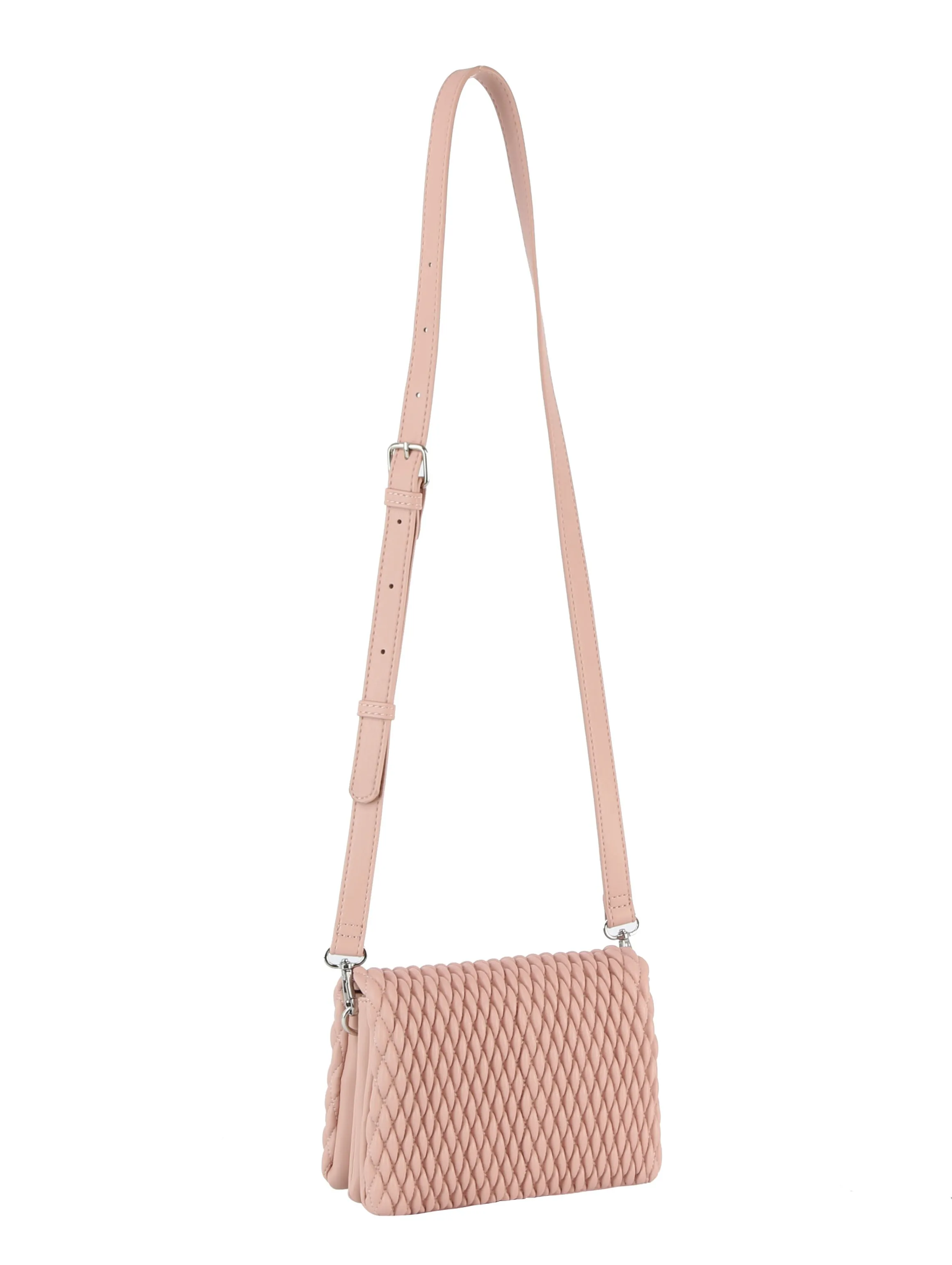 Woven Lightweight Leather Crossbody Bags for Women