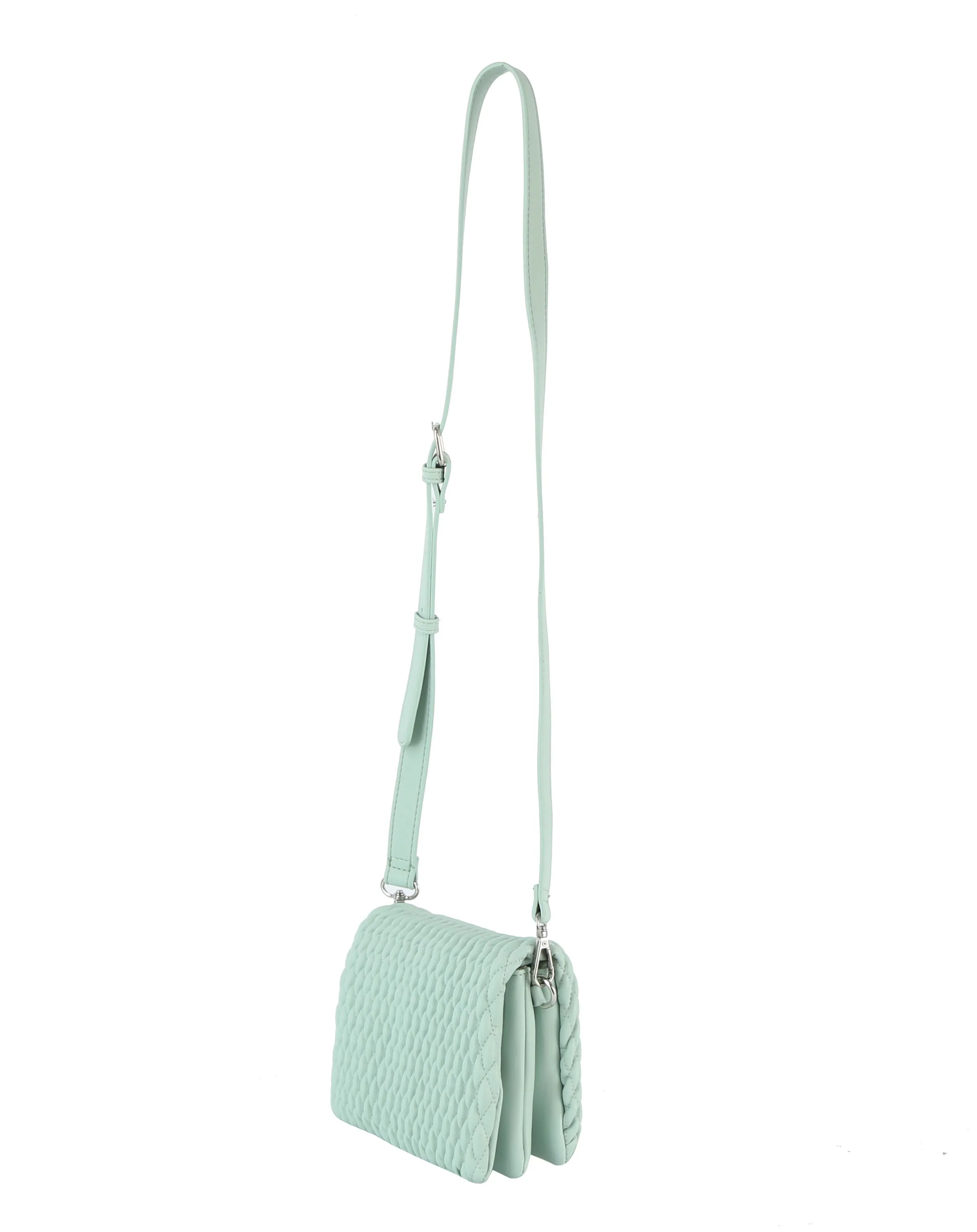 Woven Lightweight Leather Crossbody Bags for Women