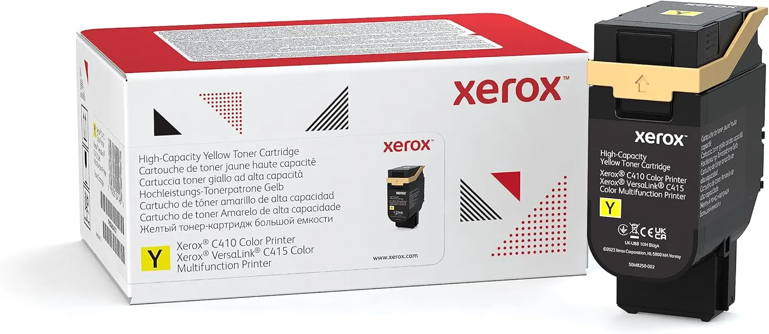 Xerox Genuine C410 Yellow HIGH Capacity Toner Cartridge (7000 Pages)