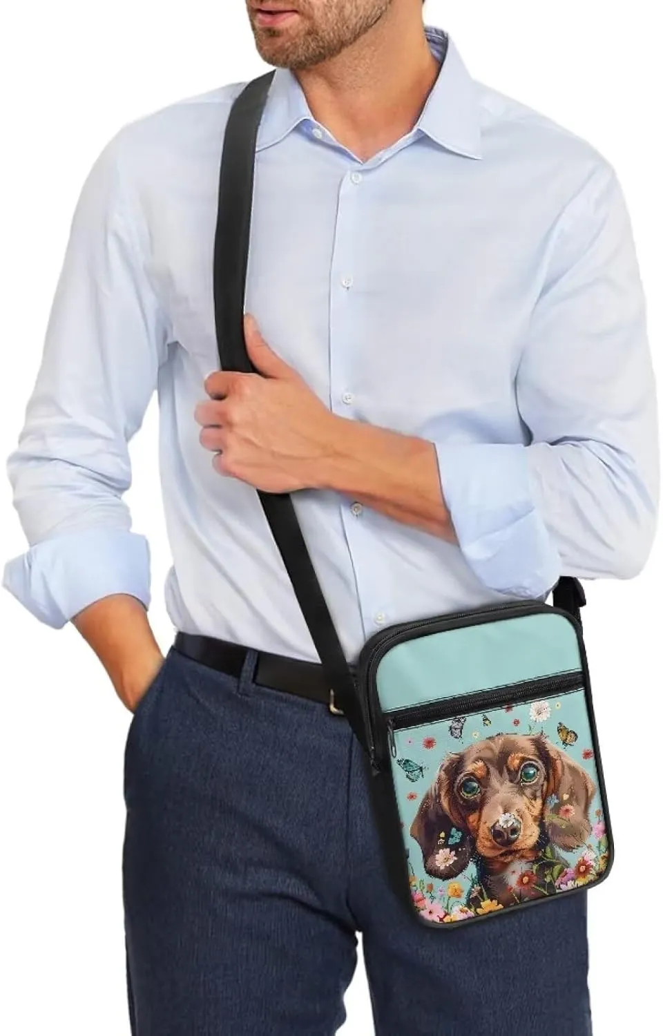 Xoenoiee Mini Messenger Bag for Women Men Small Crossbody Bag Lightweight Shoulder Bag Sling Bags Multi-functional