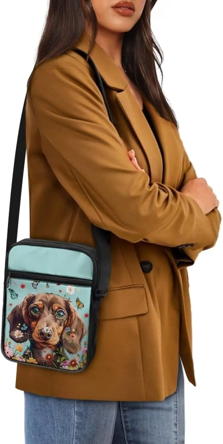 Xoenoiee Mini Messenger Bag for Women Men Small Crossbody Bag Lightweight Shoulder Bag Sling Bags Multi-functional