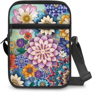 Xoenoiee Mini Messenger Bag for Women Men Small Crossbody Bag Lightweight Shoulder Bag Sling Bags Multi-functional