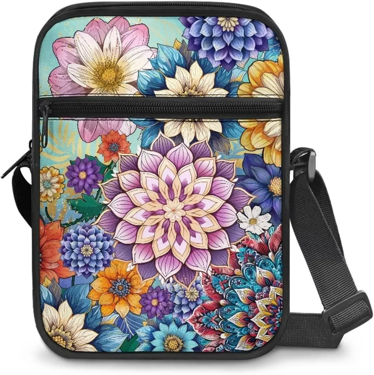 Xoenoiee Mini Messenger Bag for Women Men Small Crossbody Bag Lightweight Shoulder Bag Sling Bags Multi-functional