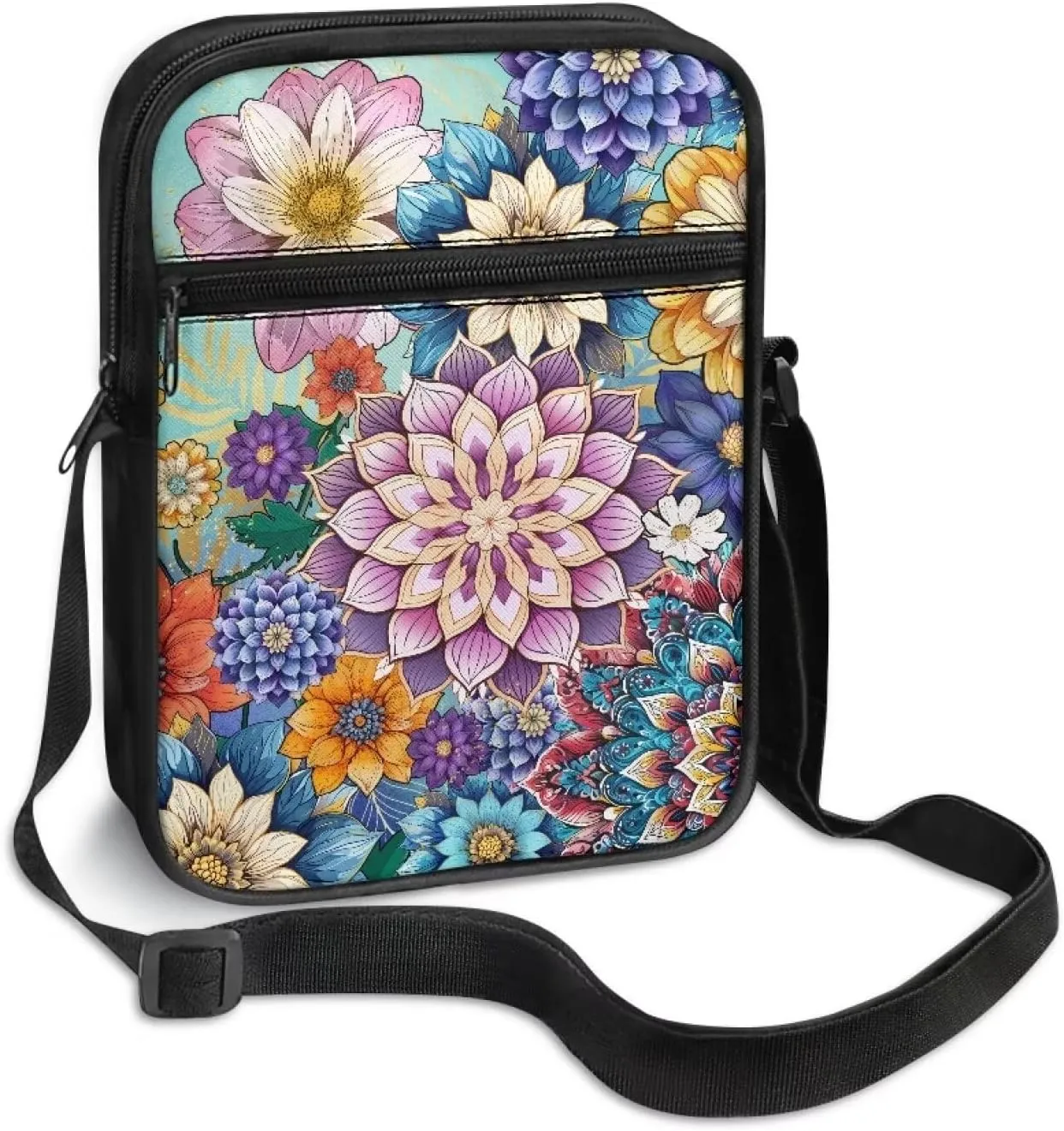 Xoenoiee Mini Messenger Bag for Women Men Small Crossbody Bag Lightweight Shoulder Bag Sling Bags Multi-functional