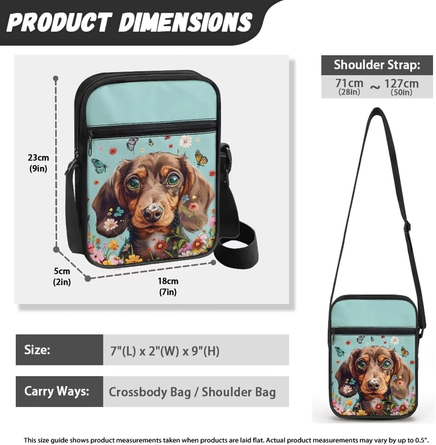 Xoenoiee Mini Messenger Bag for Women Men Small Crossbody Bag Lightweight Shoulder Bag Sling Bags Multi-functional
