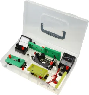 Yardwe Student Physics Experimental Kit 1 Set Electricity Experiments for Junior Physics Teaching Random Color