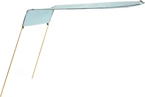 YOSOO Boat Kayak Awning, Portable Foldable Sunshade Canopy for Yacht Sun - Nylon Oxford Fabric (Light Blue), Yosoorn07cuq2om-13