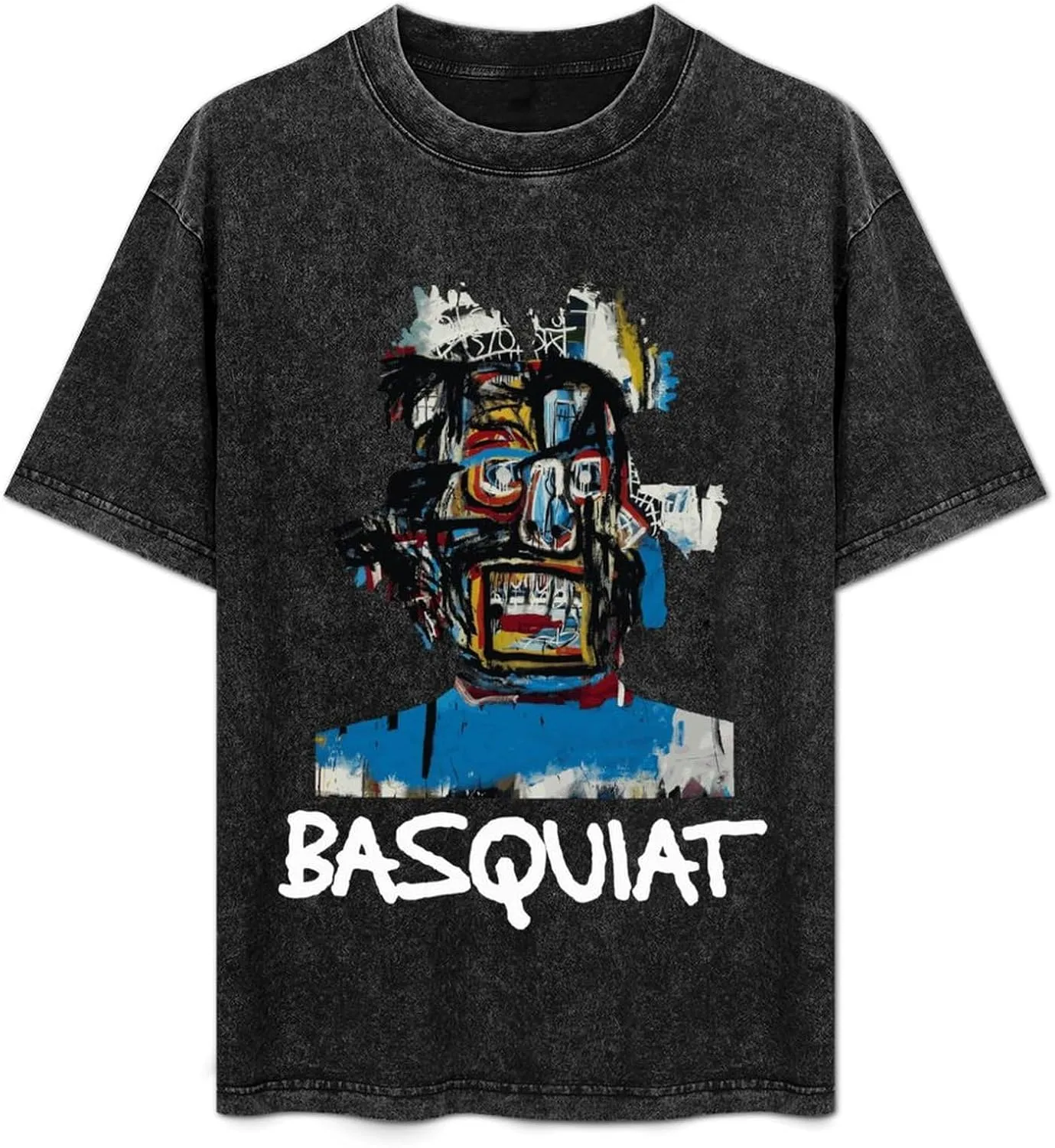 Youth & Adult Men's Short Sleeve T Shirts, Retro Oversized Crewneck Top T Shirt