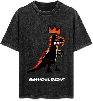 Youth & Adult Men's Short Sleeve T Shirts, Retro Oversized Crewneck Top T Shirt
