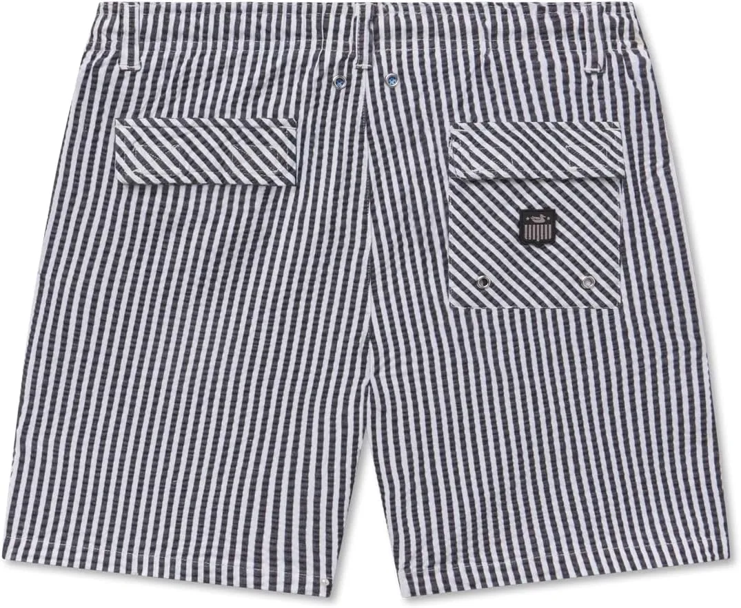Youth Harbor Trunk - Seersucker Stripe