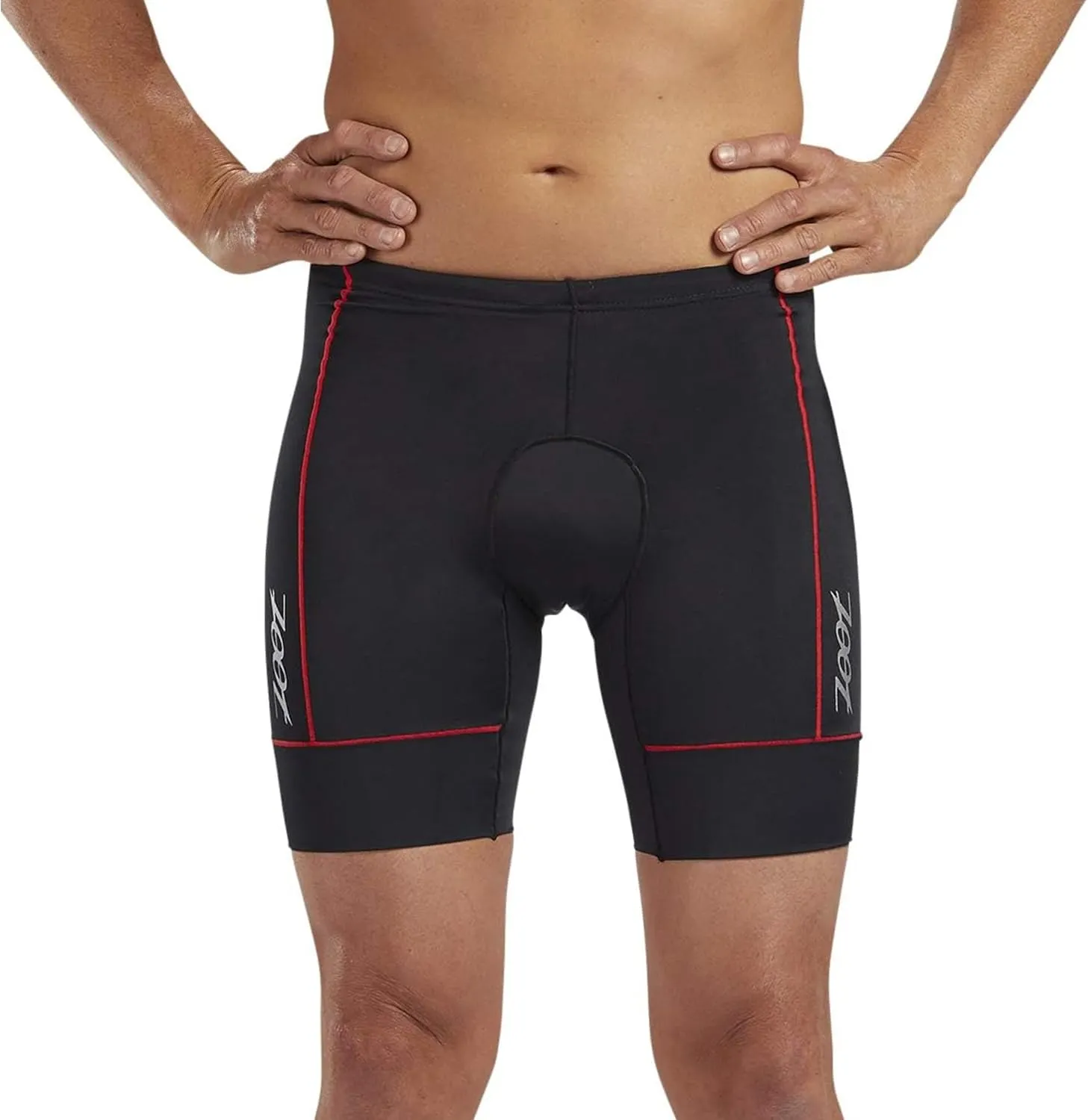 Zoot Men’s Core 7-Inch Tri Shorts, Quick Dry Performance Triathlon Shorts with Cycling Chamois Pad, Pockets & UPF 50  Fabric