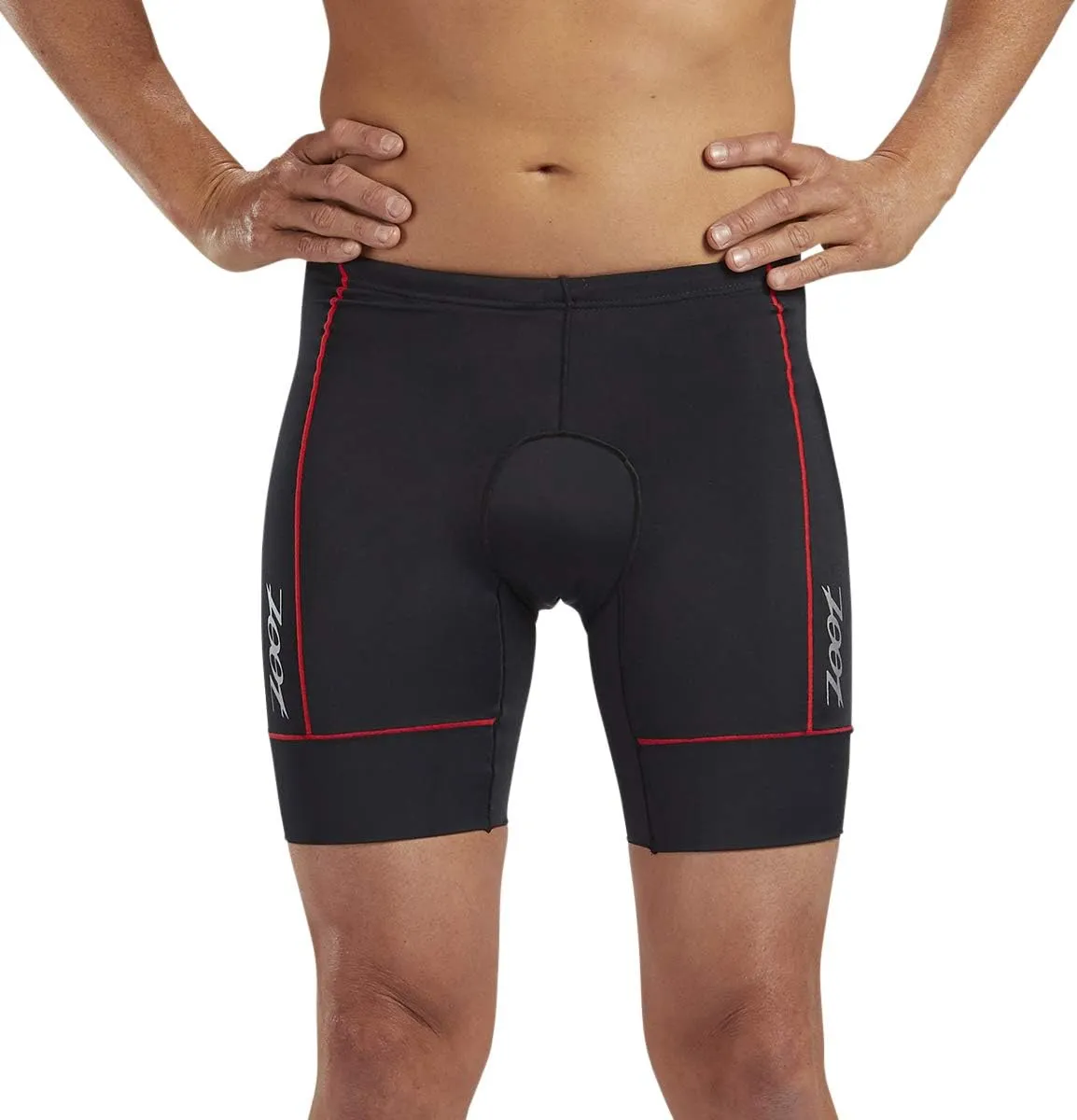 Zoot Men’s Core 7-Inch Tri Shorts, Quick Dry Performance Triathlon Shorts with Cycling Chamois Pad, Pockets & UPF 50  Fabric