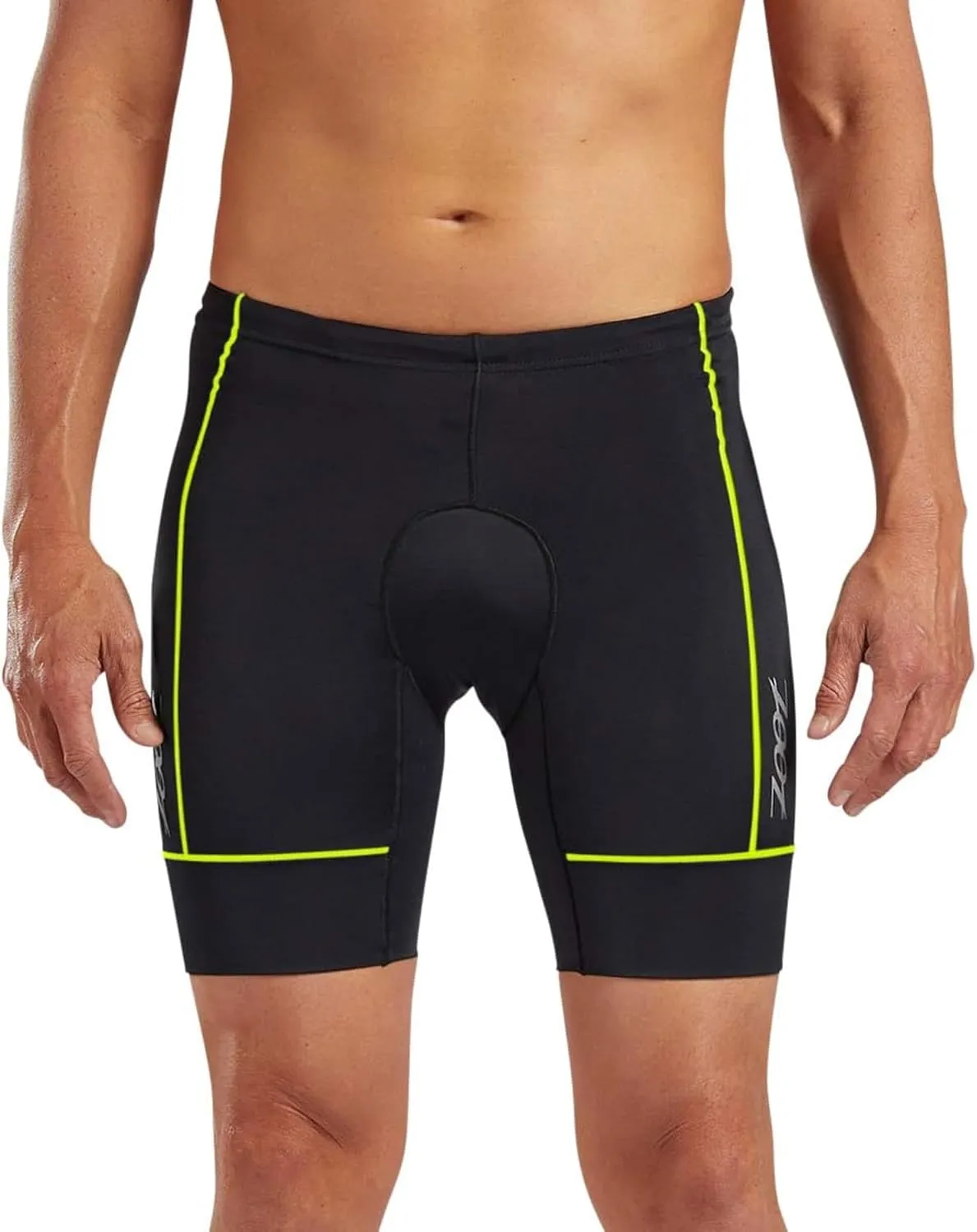 Zoot Men’s Core 7-Inch Tri Shorts, Quick Dry Performance Triathlon Shorts with Cycling Chamois Pad, Pockets & UPF 50  Fabric