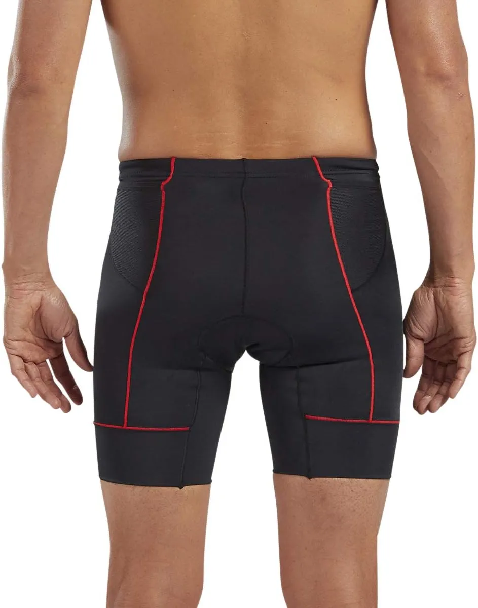Zoot Men’s Core 7-Inch Tri Shorts, Quick Dry Performance Triathlon Shorts with Cycling Chamois Pad, Pockets & UPF 50  Fabric