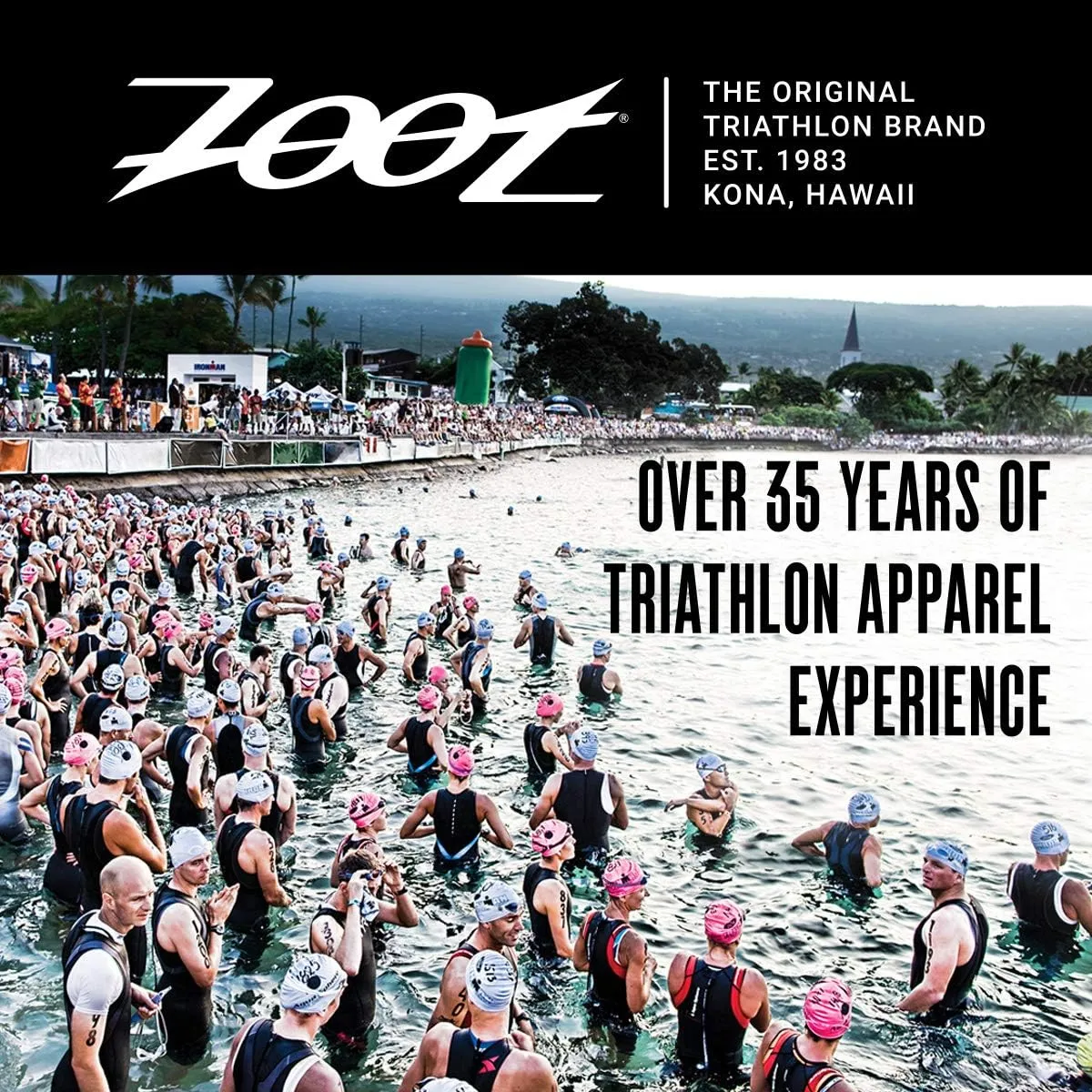 Zoot Men’s Core Tri Tank Racesuit, Sleeveless Triathlon Suit, Swim Bike Run Chamois Pad, Pockets, UPF 50  Quick Dry Fabric